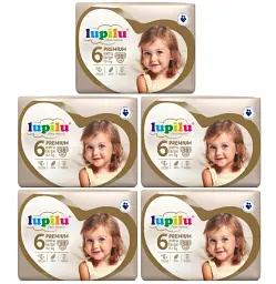 Підгузники Lupilu Premium Extra large Розмір 6, Вага 15+ кг, 190 шт