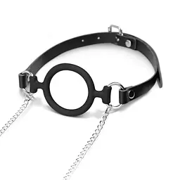 Затискачі для сосків з кляпом Bedroom Fantasies Nipple Clamps & Silicone Gag Ring - мініатюра 3
