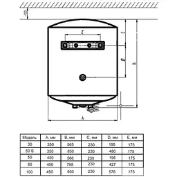 Бойлер Artel ART-WH-1.5-50 S Steel - мініатюра 8