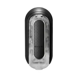 Мастурбатор Tenga Flip Zero Electronic Vibration Black із змінною інтенсивністю, розкладний, 18х7.5 (чорний)