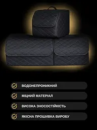 Набір органайзерів для багажника автомобіля 3 шт. - мініатюра 3