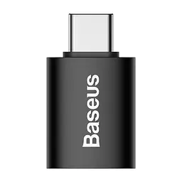 Перехідник Baseus Ingenuity Series Mini OTG Adaptor Type-C to USB-A 3.1 чорний ZJJQ000001