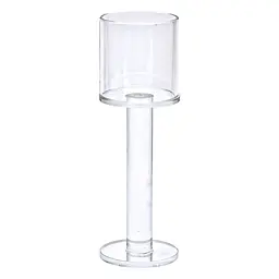 Підсвічник декоративний Cylinder скляний 18.5 см Yiwu HP-4-39L - мініатюра 3