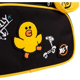 Рюкзак Yes TS-46 Line Friends, чорний з помаранчевим (559444) - мініатюра 9