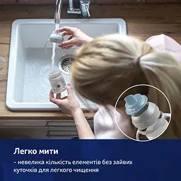 Кружка-непроливайка Моя перша кружка з носиком 150 мл блакитна (35/358) - мініатюра 9