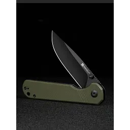 Ніж Sencut Aetheris, Darkwash, зелений G10 (S24095-2) - мініатюра 10