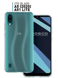 Силіконовий чохол BeCover для ZTE Blade A51 Lite / A5 2020 Transparancy (707563) - мініатюра 3