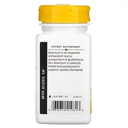 Вітаміни та мінерали Nature's Way Selenium, 100 капсул - мініатюра 3