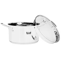 Каструля Krauff Cook & Joy зі скляною кришкою 4.6 л 22 см (26-238-119) - мініатюра 2