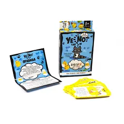 Карткова гра Yenot ДаНетки YEN-01-01U.02U.03U.04U /укр/ Danko Toys, в коробці (4823102801391) Блакитний - мініатюра 2