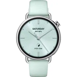 Смарт-годинник Xiaomi Watch S4 41mm Fluororubber Strap Мятно-зелений BHR080CGL (1166773) - мініатюра 2