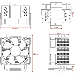 Кулер для процесора ID-Cooling SE-903-XT [148525] - мініатюра 6