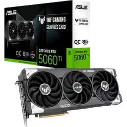 Відеокарта GeForce RTX 5060 Ti 8GB Asus TUF Gaming OC (TUF-RTX5060TI-O8G-GAMING)