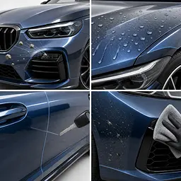 Антигравійна захисна бронеплівка за лекалами для BMW M5 G90 2024- повний кузов - мініатюра 2