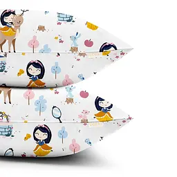 Набір наволочок Cosas Princess 40х60 см білий (SetPillow_PrincessDeer_40x60) - мініатюра 2