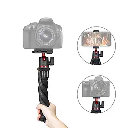 Штатив Ulanzi Vijim Octopus Tripod для Camera & Smartphones (Update) UV-1907 MT-11 Black - мініатюра 4