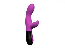 Вибратор-кролик Adrien Lastic Gaia 2.0, 20.4х3.6 см фиолетовый