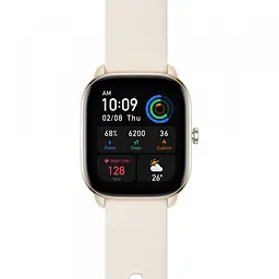 Смарт-годинник Amazfit GTS 4 Xiaomini Moonlight White - мініатюра 4