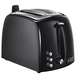 Тостер Textures 850Вт, пластик, чорний Russell Hobbs kuh0014868