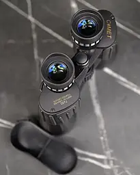 Бінокль Comet PRO 10х50 ПП7740 BaK-4 з FMC-покриттям Чорний - мініатюра 2