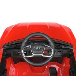 Дитячий електромобіль Bambi M 4806EBLR-3 Audi червоний - мініатюра 7