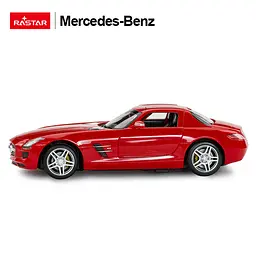 Машинка Mercedes-Benz SLS червоний RASTAR модель 1:14 Автомобіль на дистанційному керуванні + пульт 2,4 ГГц - мініатюра 4