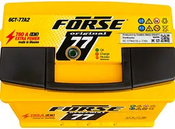 Автомобільний акумулятор Forse 77 Ah / 760 A правий плюс - мініатюра 2