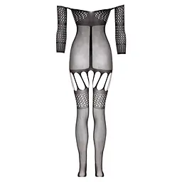 Бодистокінг Christine Stunning Suspender-bodystocking Rosa, XS - XL (чорний) - мініатюра 6