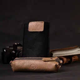 Жіноча шкіряна ключниця GRANDE PELLE 14х3х4 см acs0028323 - мініатюра 7