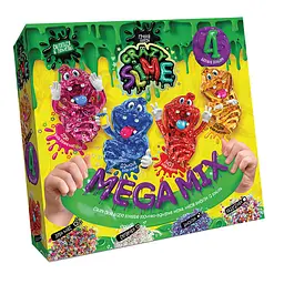 Дитячий набір для проведення дослідів "Crazy Slime" Danko Toys SLM-03 4в1 укр SLM-03-02U