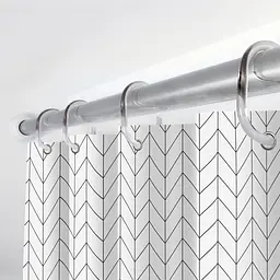 Штора для ванної кімнати Fabrika Line з кільцями 12 шт 180x180 Peva - мініатюра 4