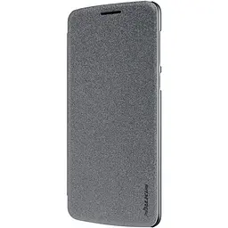 Чохол-книжка Nillkin Sparkle Leather Case Motorola Moto G6 Black - мініатюра 3