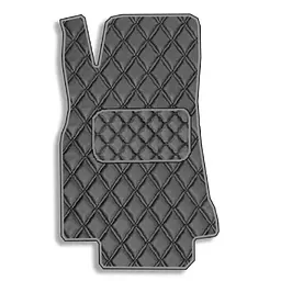Килимок водія для Mercedes B-class (Т 245) 2005-2011 Екошкіра с подпятником 1 шт (Rombus)