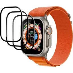 Захисна плівка DK CDK для Apple Watch Ultra 49mm (Series 1 / 2) Composite Film box 3 шт. (014945) (black)