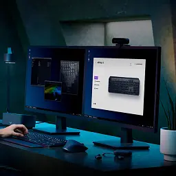 Клавіатура Logitech MX Keys S Plus Palmrest Wireless UA Graphite [920-011589] [94355] - мініатюра 9
