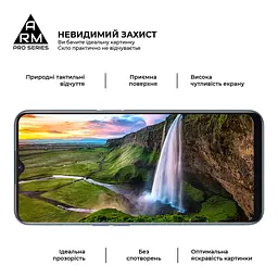 Захисне скло на OPPO A16/A54s з олеофобним покриттям, Pro, повне проклеювання, антистатичний і пиловідштовхуючий шар, 9H, самоклеючеся, 2.5D, на весь екран, антистатичний клей, ArmorStandart (ARM61019) - мініатюра 5