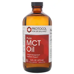 Масло MCT Protocol for Life Balance Pure MCT Oil 432 мл