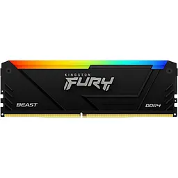 Модуль пам'яті DDR4 Kingston FURY Beast RGB 16GB 3200 MHz (KF432C16BB12A/16WP) [148742] - мініатюра 2
