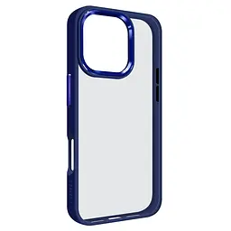 Чехол для Apple iPhone 16 Pro, UNIT2, синий, ударопрочный, прозрачный противоударный чехол-накладка из TPU и поликарбоната (PC), с защитными бортиками, защита всего корпуса от ударов и царапин, ArmorStandart (ARM78757)