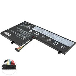 Батарея для ноутбука Lenovo L17L3PG1 LONG CABLE 80mm (Legion: Y530-15ICH Y530-15ICHg) 11.34V 4630mAh 52.5Wh Чорний