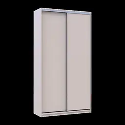 Шафа купе Doros Сіті Лайт Кашемір 2 ДСП 120х45х225 (80736332) - мініатюра 2