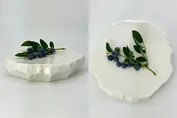 Плато для закусок 24,5x4,5 см "Біла скеля"