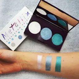 Тіні для повік Constance Carroll Metallix Palette №02 (Moonlight) 9 г - мініатюра 2