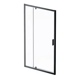 Душові двері AM.PM Gem 120x195 прозоре скло black matt W90UG-120-1P-195BT