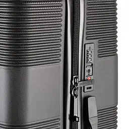 Валіза Swissbrand Cairo (M) Black (SWB_LHCAI001M) - мініатюра 4