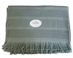 Простирадло махрове Parisa Home Pike 150х200 щільність 400 г/м2 м'ята - мініатюра 2