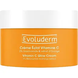 Крем для обличчя Evoluderm для сяйва шкіри з вітаміном C 50 мл