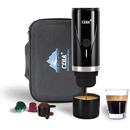 Портативна кавомашина OldBro CERA+ Máquina Travel Espresso Coffee Maker Outdoor для меленої кави та капсул Nespresso