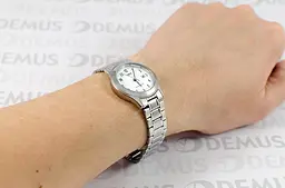 Годинники наручні жіночі кварцові стильні на сталевому ремінці оригінал Casio LTP-1141A-7B (модуль №1330) - мініатюра 4