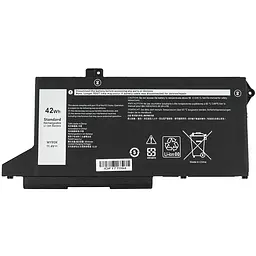 Батарея для ноутбука Dell 005R42 (Latitude: 5520 5420) 11.4V 3680mAh Чорний - мініатюра 2